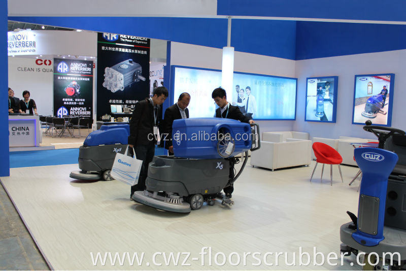 Chinese auto floor scrubber dryer electric floor sweeper